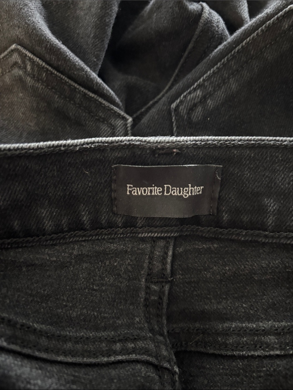 Favorite Daughter Valentina Super High Rise Mini Boot Size 26 Kyoto Black - Picture 6 of 8